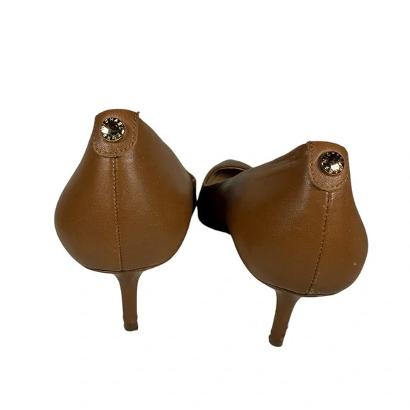Michael Kors Tan Leather Heels - Picture 3 of 6